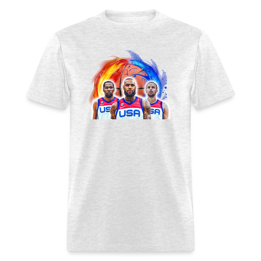 TEAM USA PARIS Unisex Classic T-Shirt - light heather gray