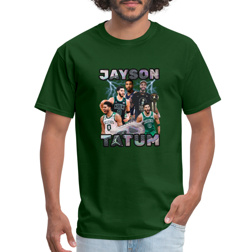 JAYSON TATUM Lighting Unisex Classic T-Shirt - forest green