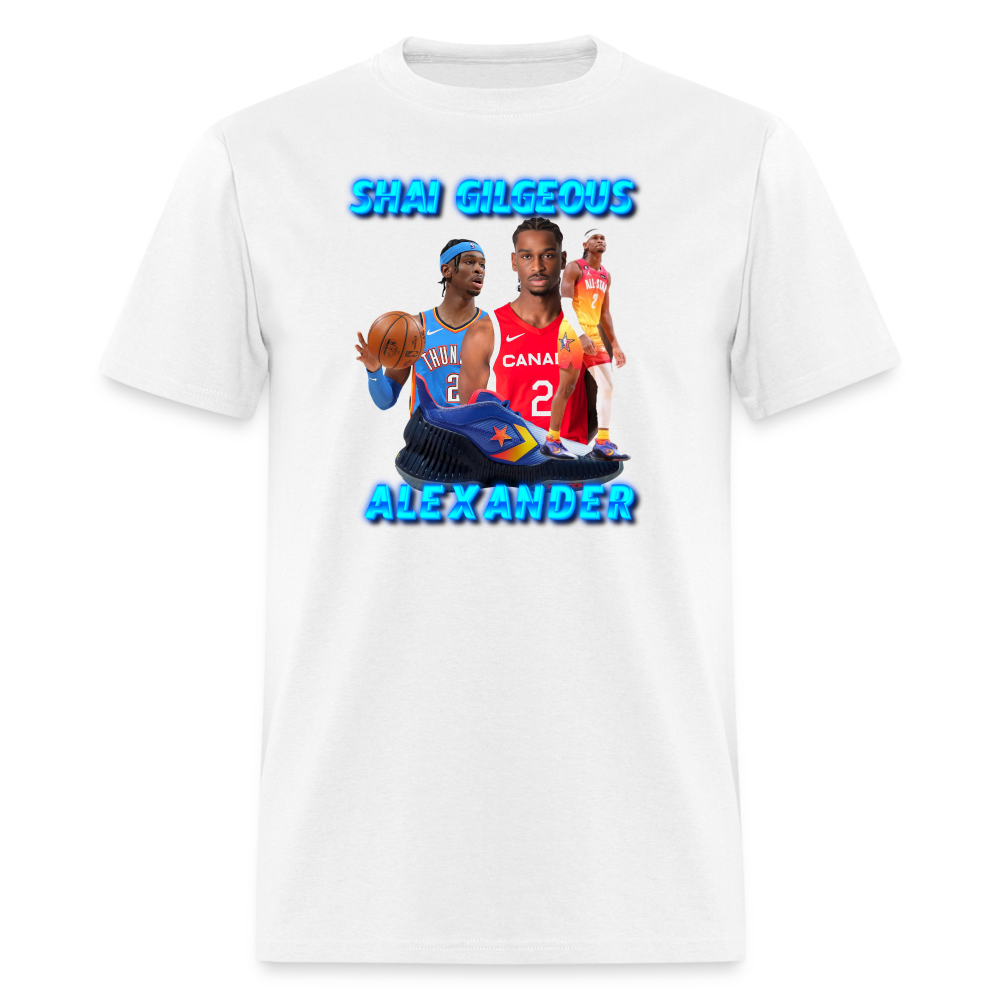Shai G Unisex Classic T-Shirt - white