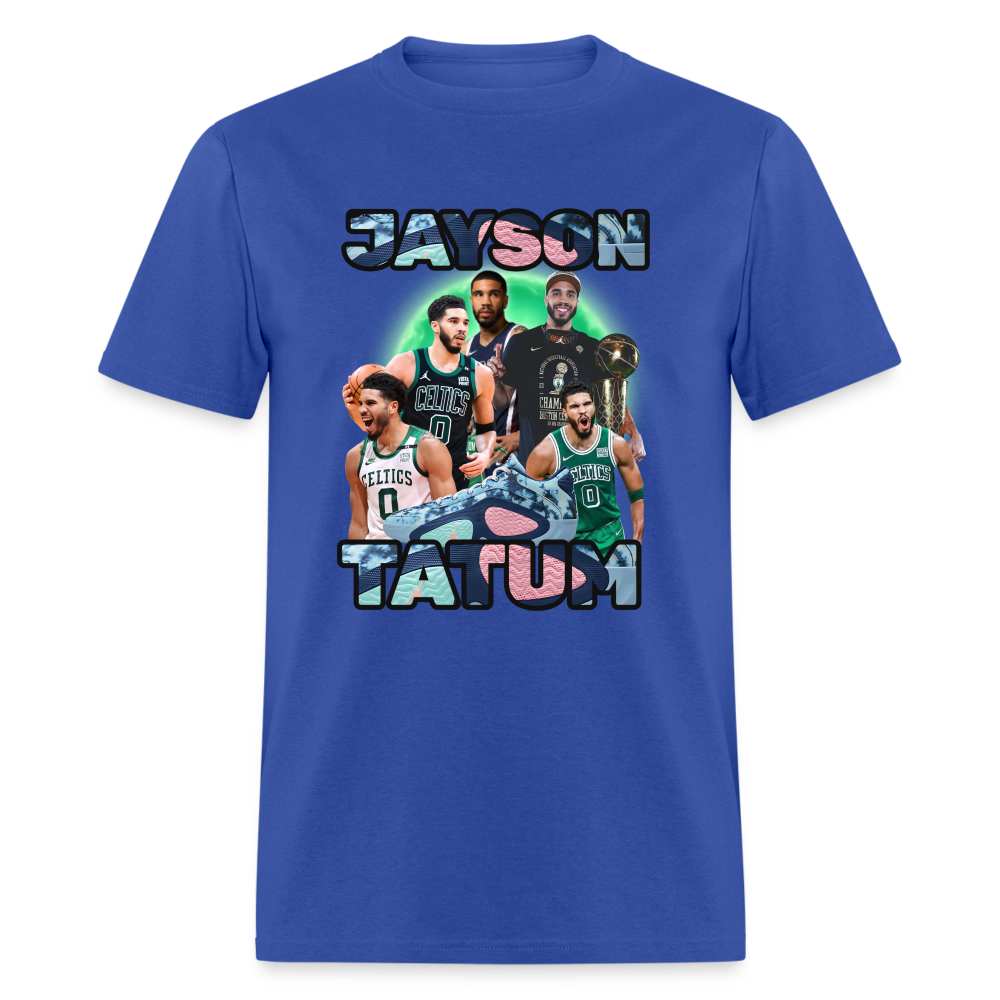 JAYSON TATUM GREEN LATERN DENIM Unisex Classic T-Shirt - royal blue