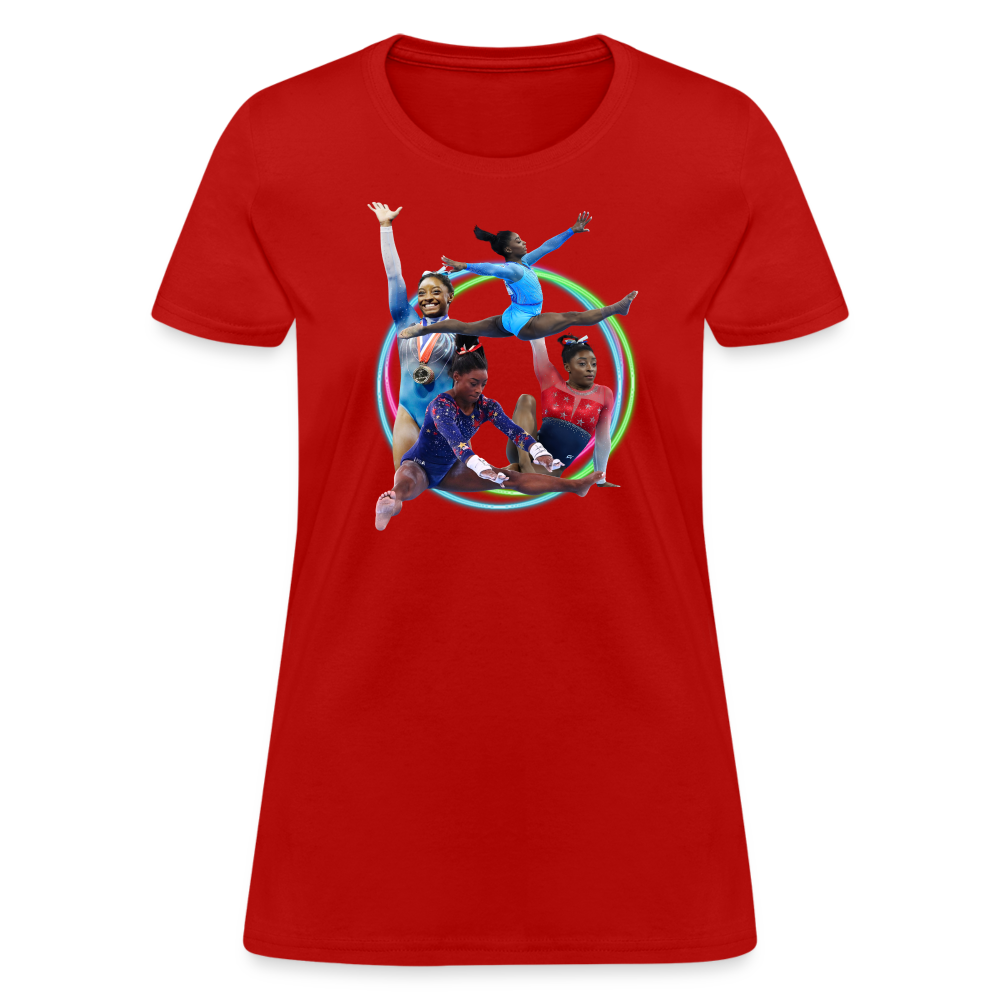 5 SIMONE BILES Women's T-Shirt - red