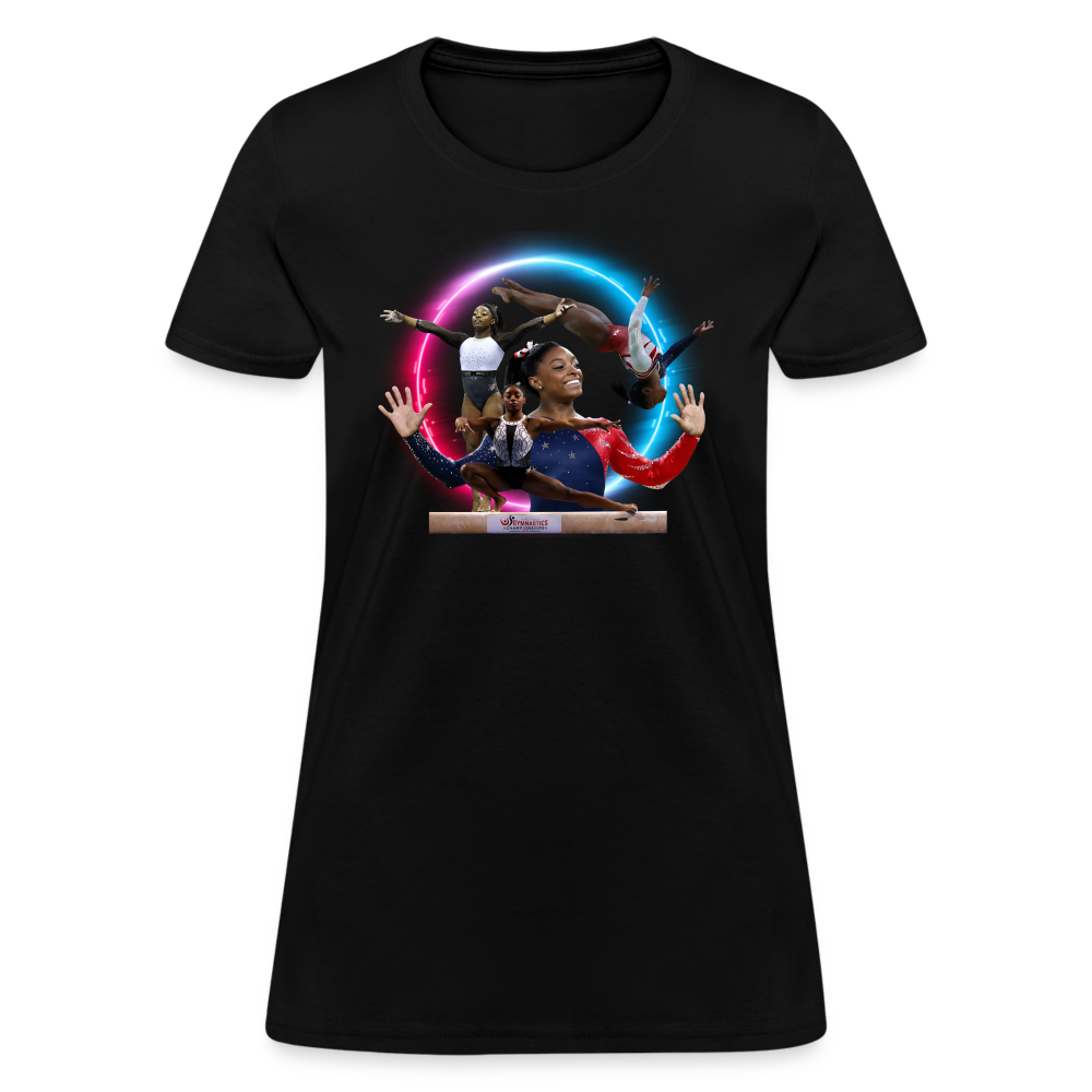 1 SIMONE BILESWomen's T-Shirt - black