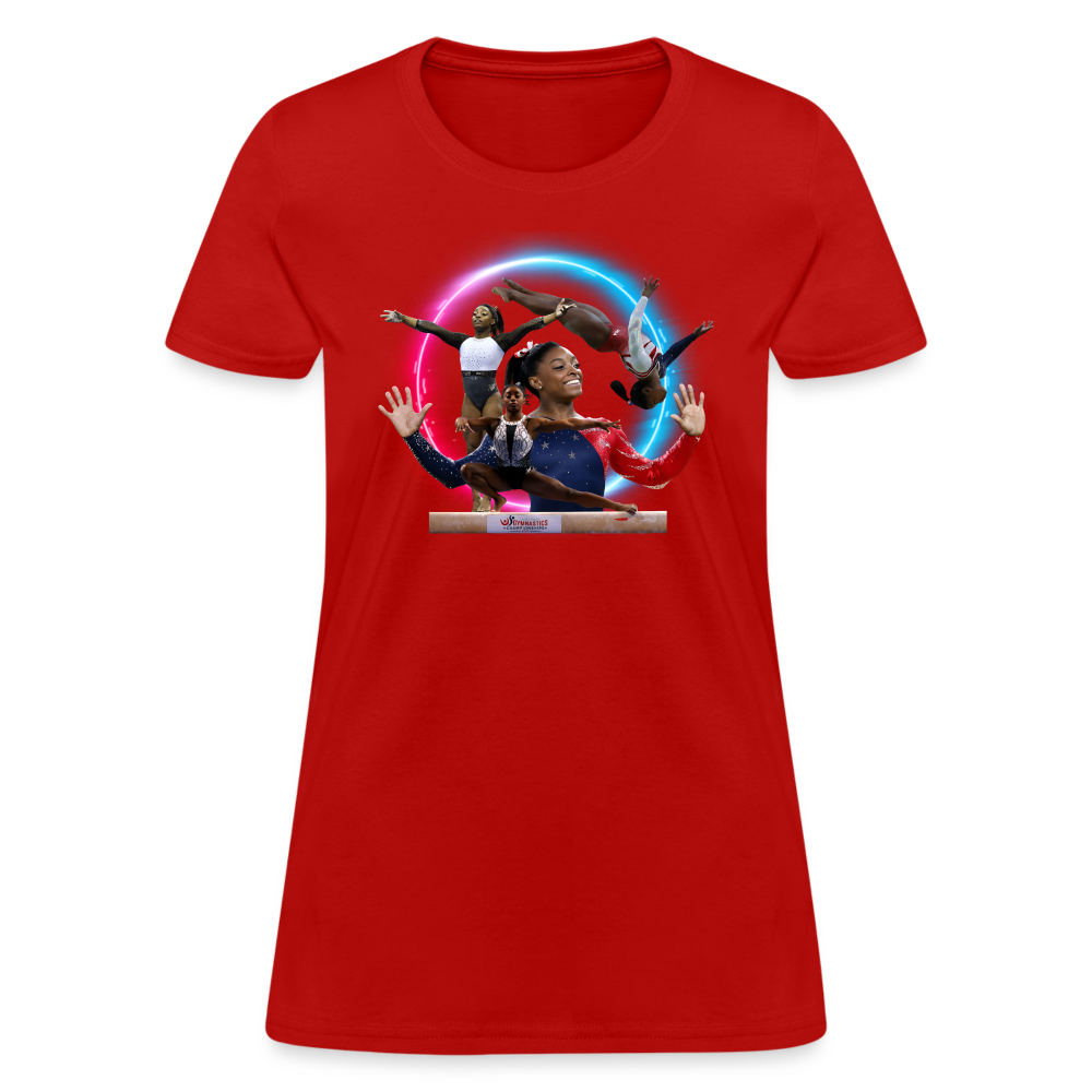 1 SIMONE BILESWomen's T-Shirt - red