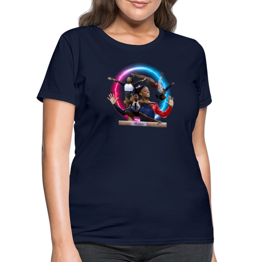 1 SIMONE BILESWomen's T-Shirt - navy