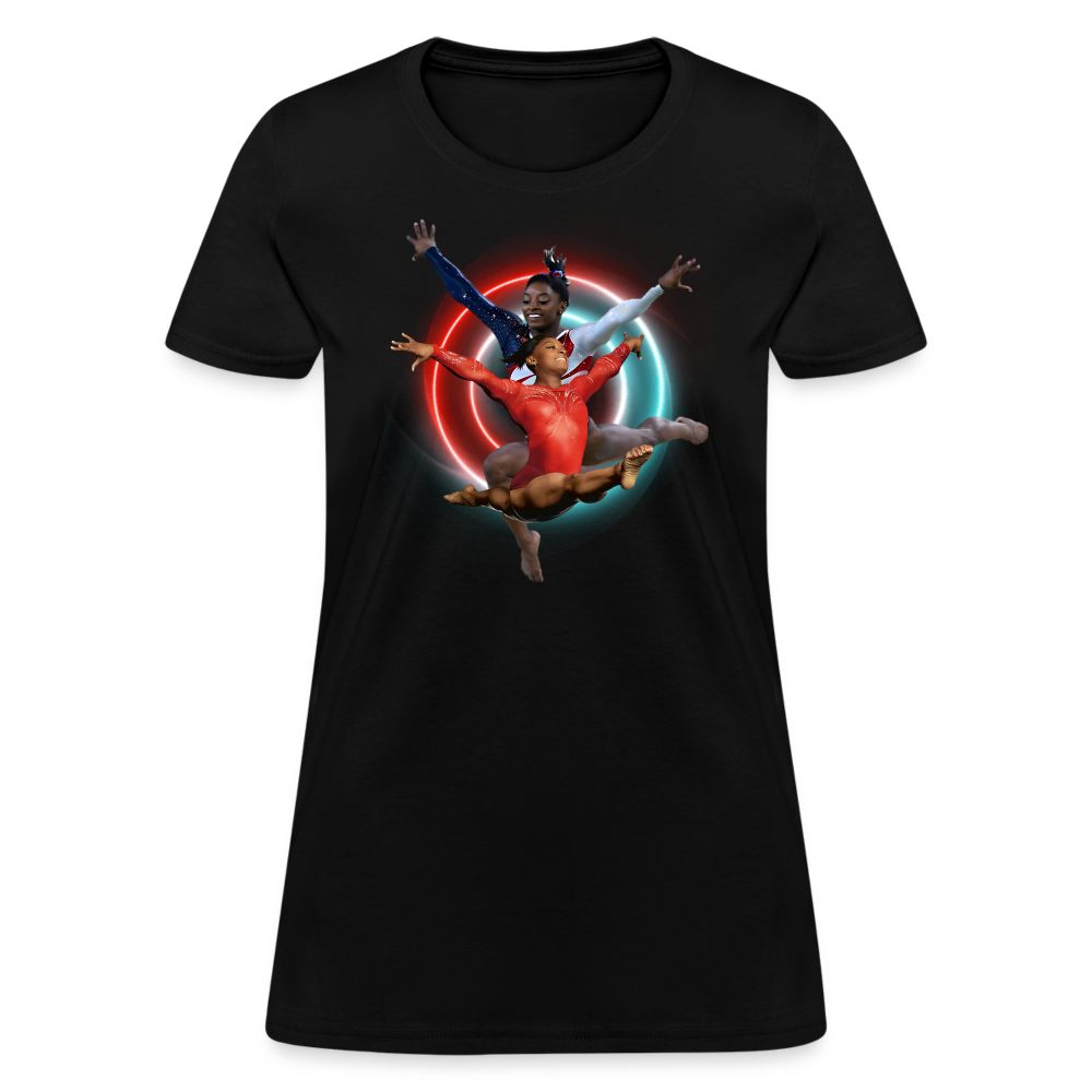 3 SIMONE BILESWomen's T-Shirt - black