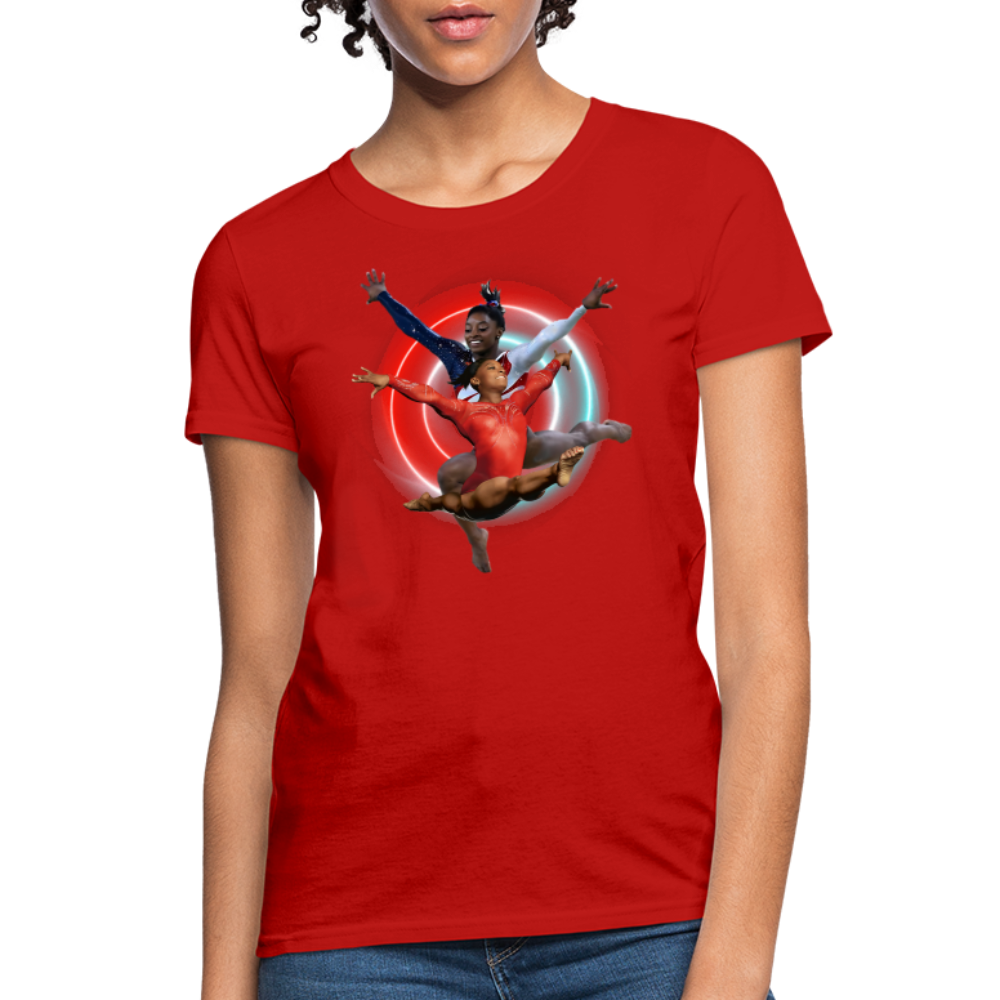 3 SIMONE BILESWomen's T-Shirt - red