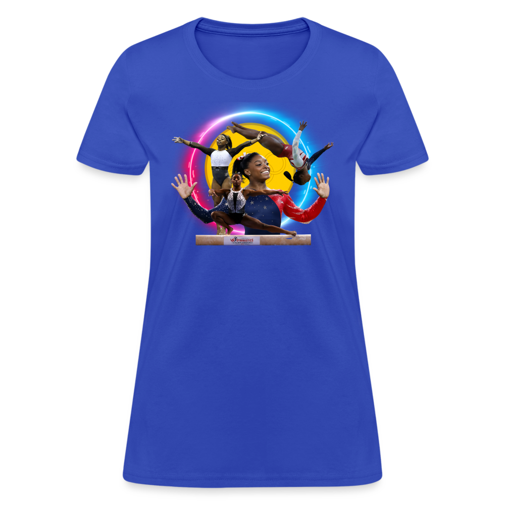 2 SIMONE BILESWomen's T-Shirt - royal blue