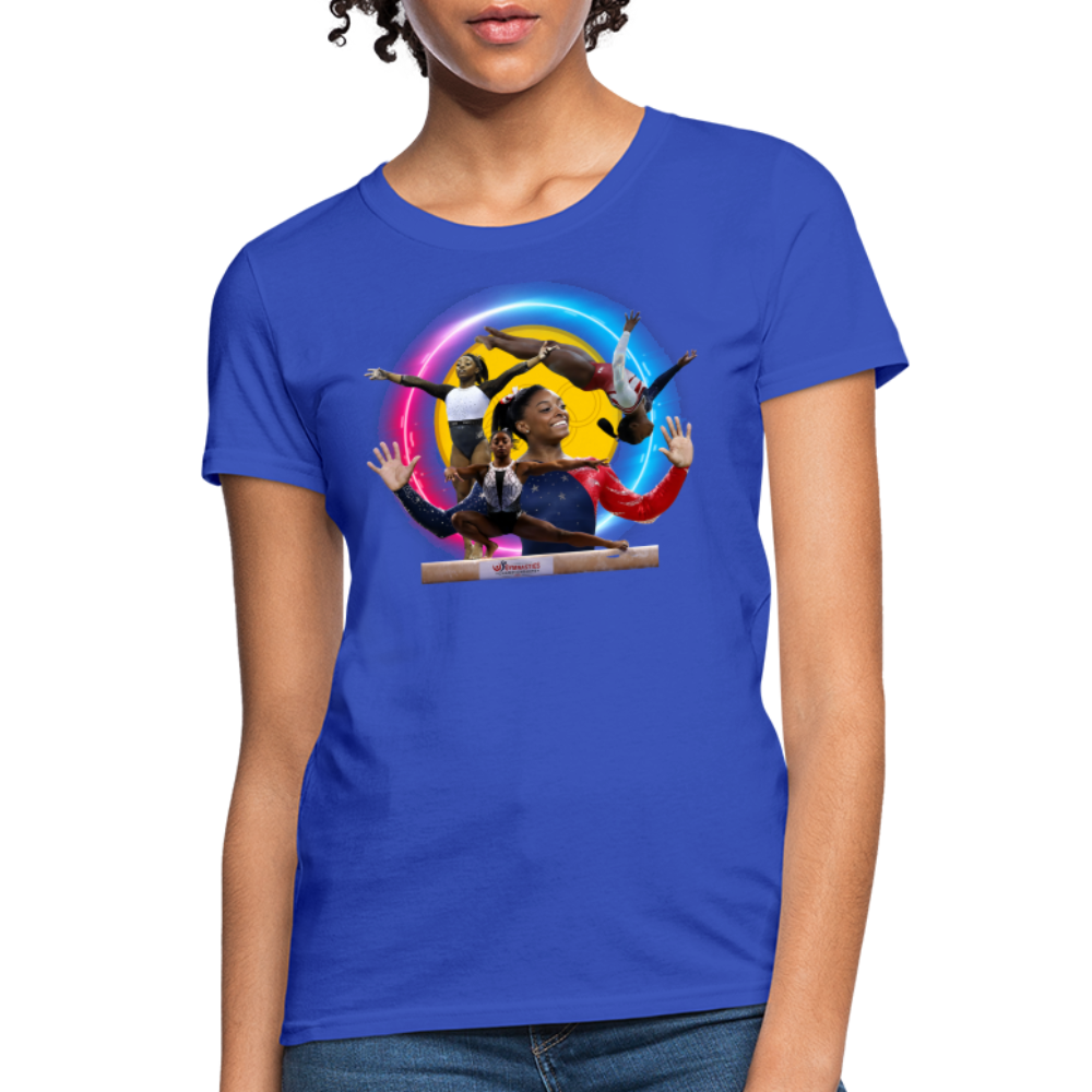 2 SIMONE BILESWomen's T-Shirt - royal blue