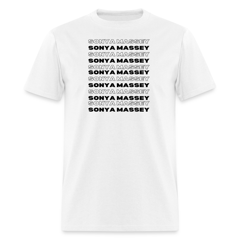 SONYA MASSEY REPEAT Unisex Classic T-Shirt - white