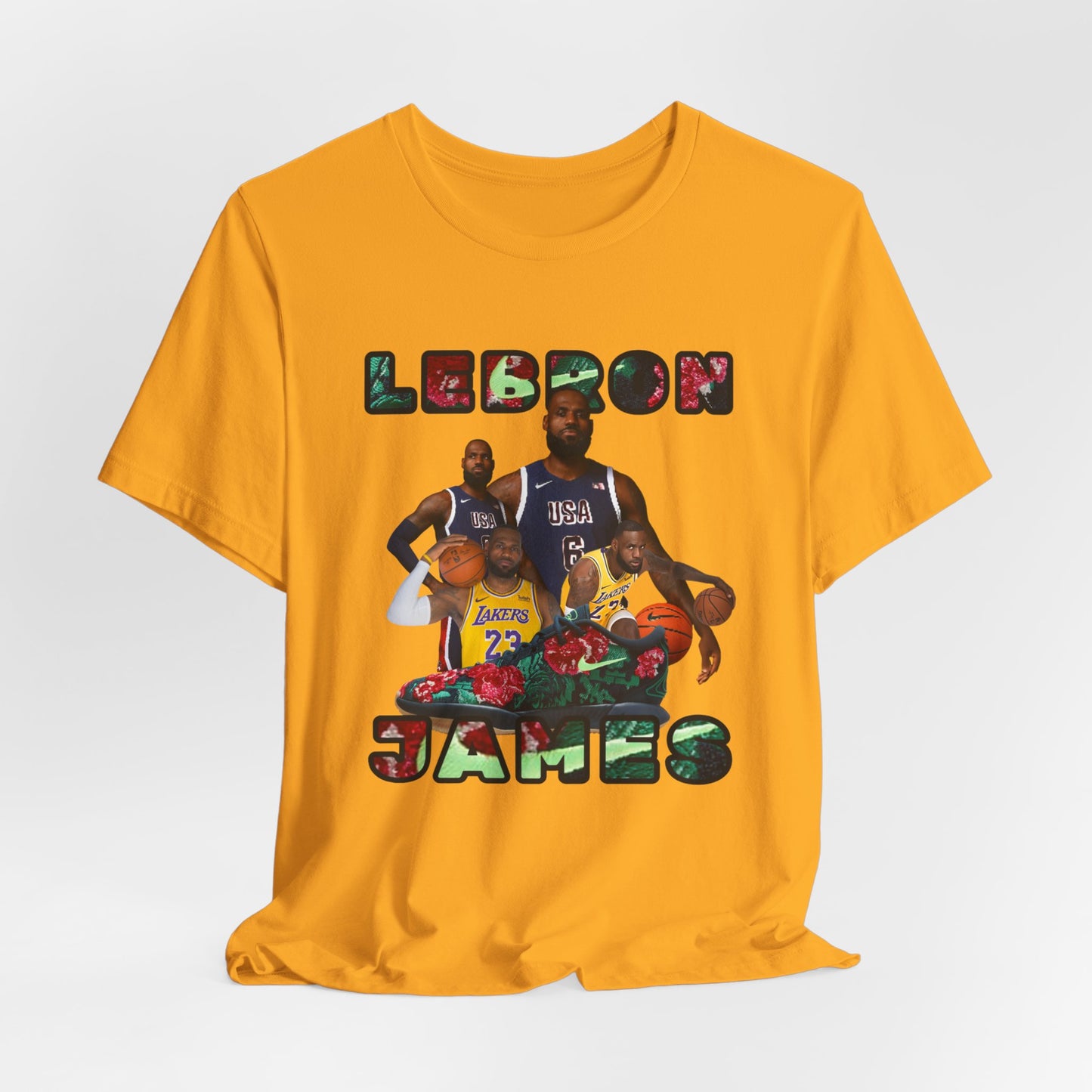 PURPLE Lebron Unisex Jersey Short Sleeve Tee