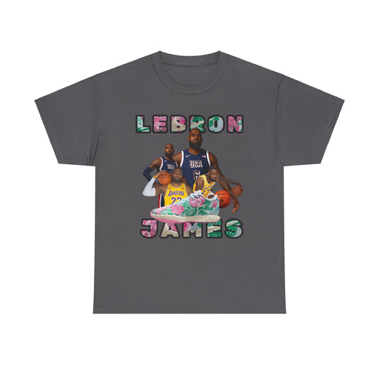 PINK  Lebron Unisex Heavy Cotton Tee