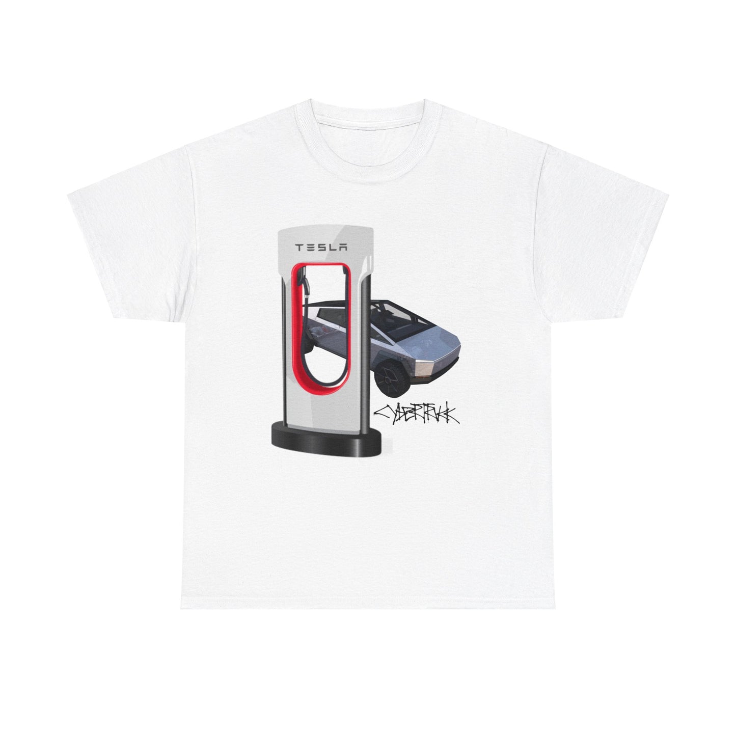 Tesla Charging station Unisex Tee