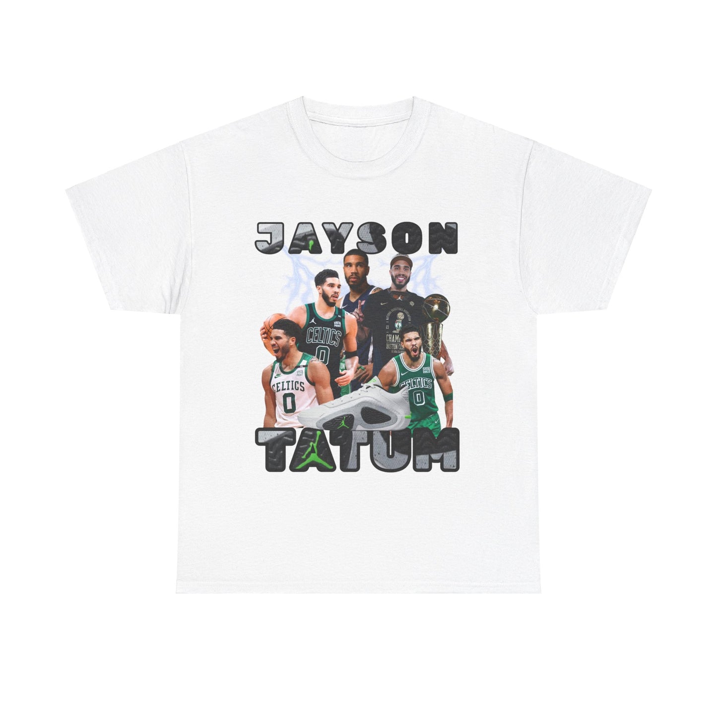 WHITE SHOESJAYSON Tatum NBA Team Tee Duke shirt Boston Celtics |