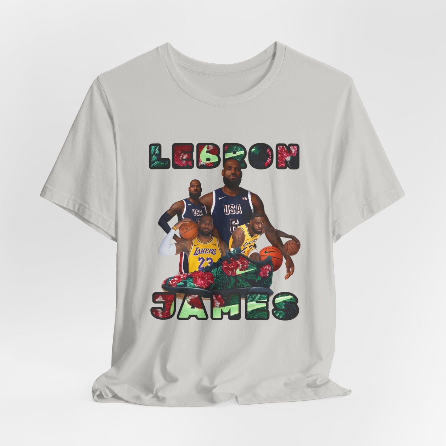 PURPLE Lebron Unisex Jersey Short Sleeve Tee