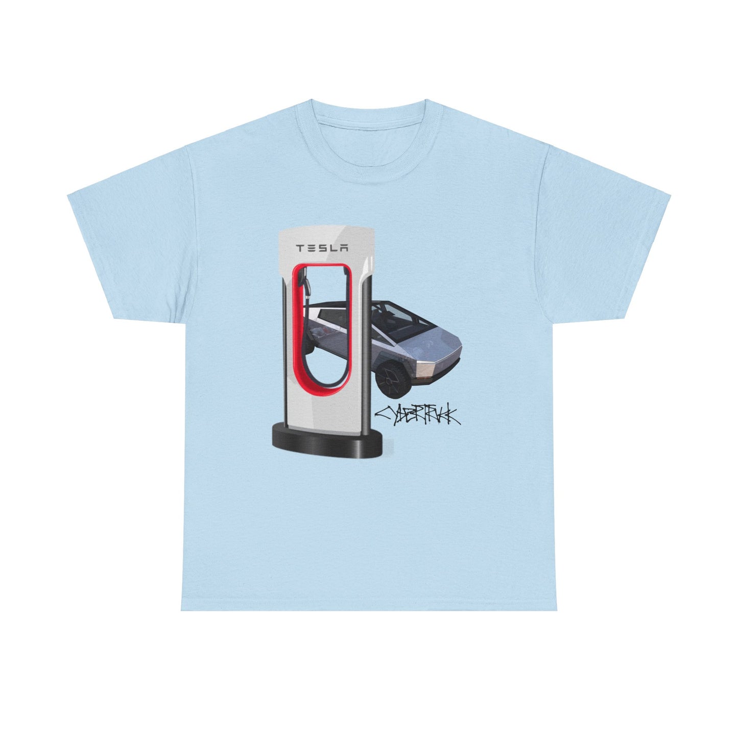Tesla Charging station Unisex Tee