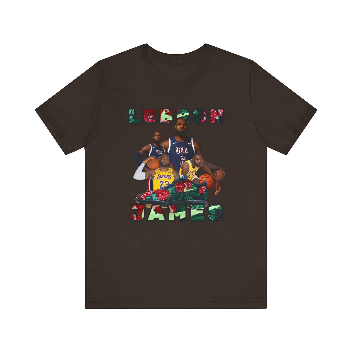 PURPLE Lebron Unisex Jersey Short Sleeve Tee
