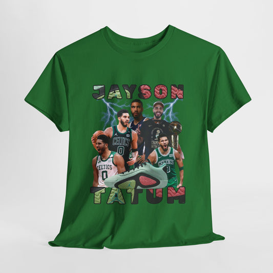 JAYSON Tatum NBA Team Tee Duke shirt Boston Celtics Jaylen Brown Graphic Art Autograph Jordan Shoe Tatum 2 Vortex Basketball Shoes Unisex Heavy Cotton Tee