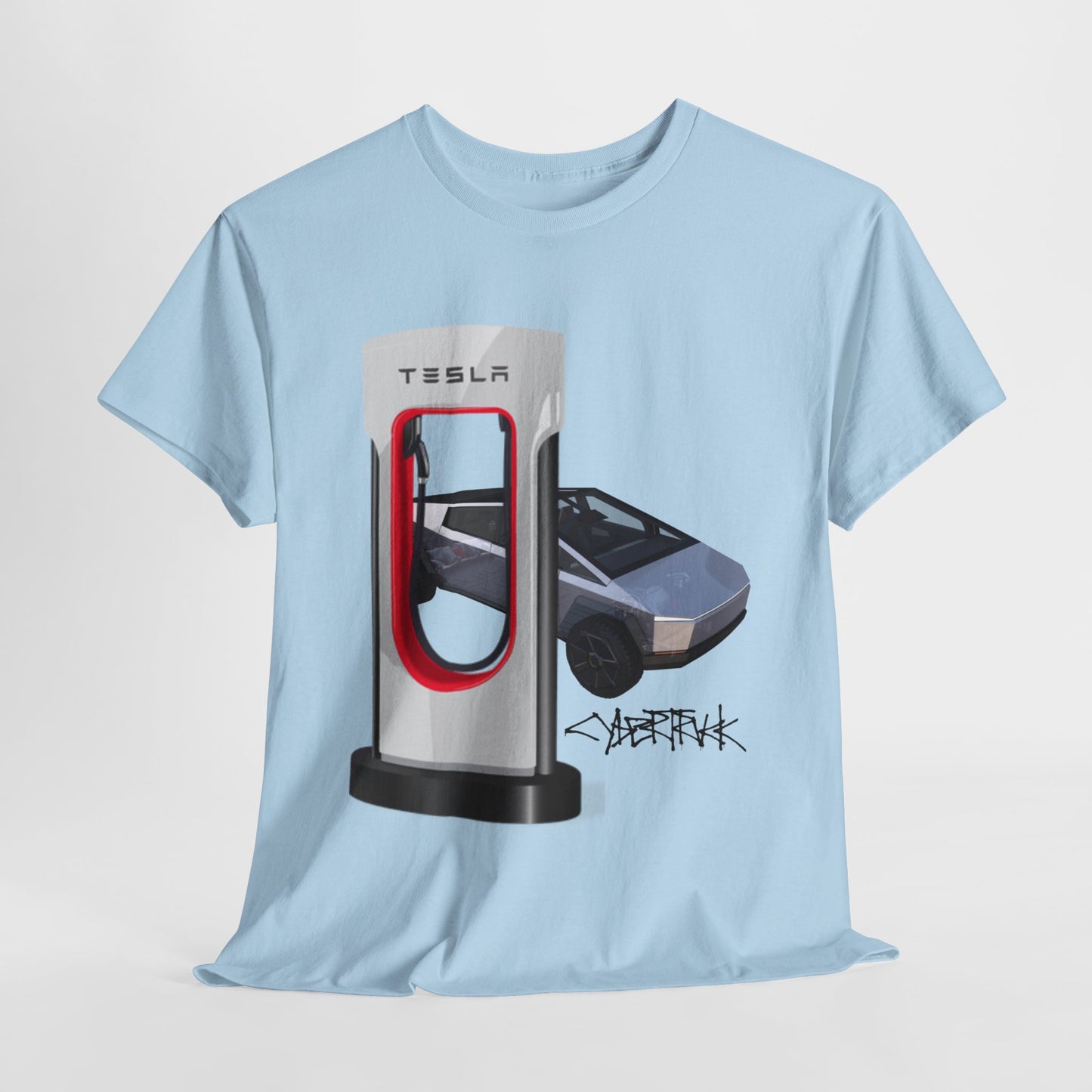 Tesla Charging station Unisex Tee
