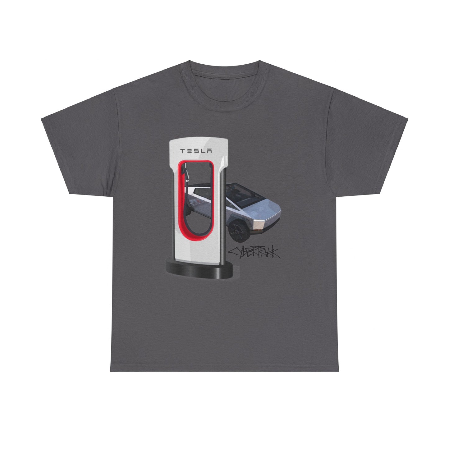 Tesla Charging station Unisex Tee