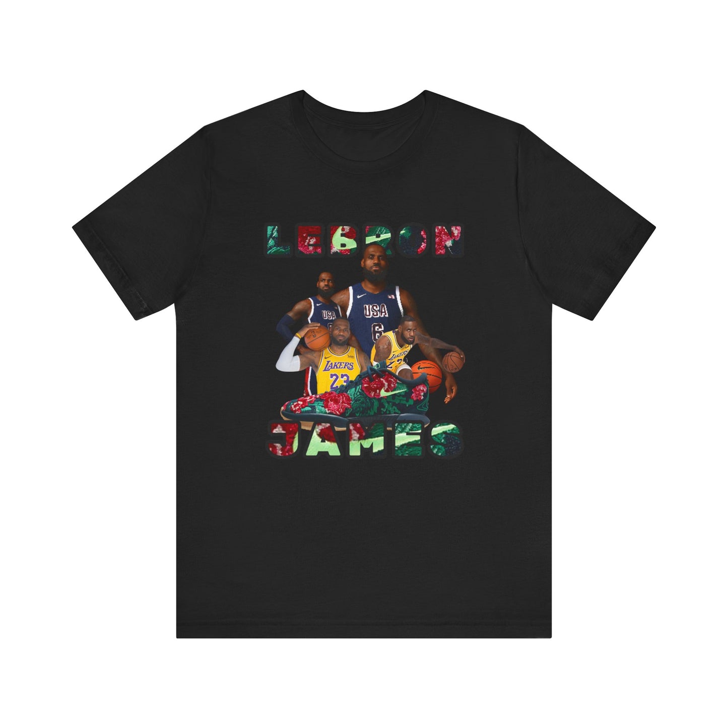 PURPLE Lebron Unisex Jersey Short Sleeve Tee