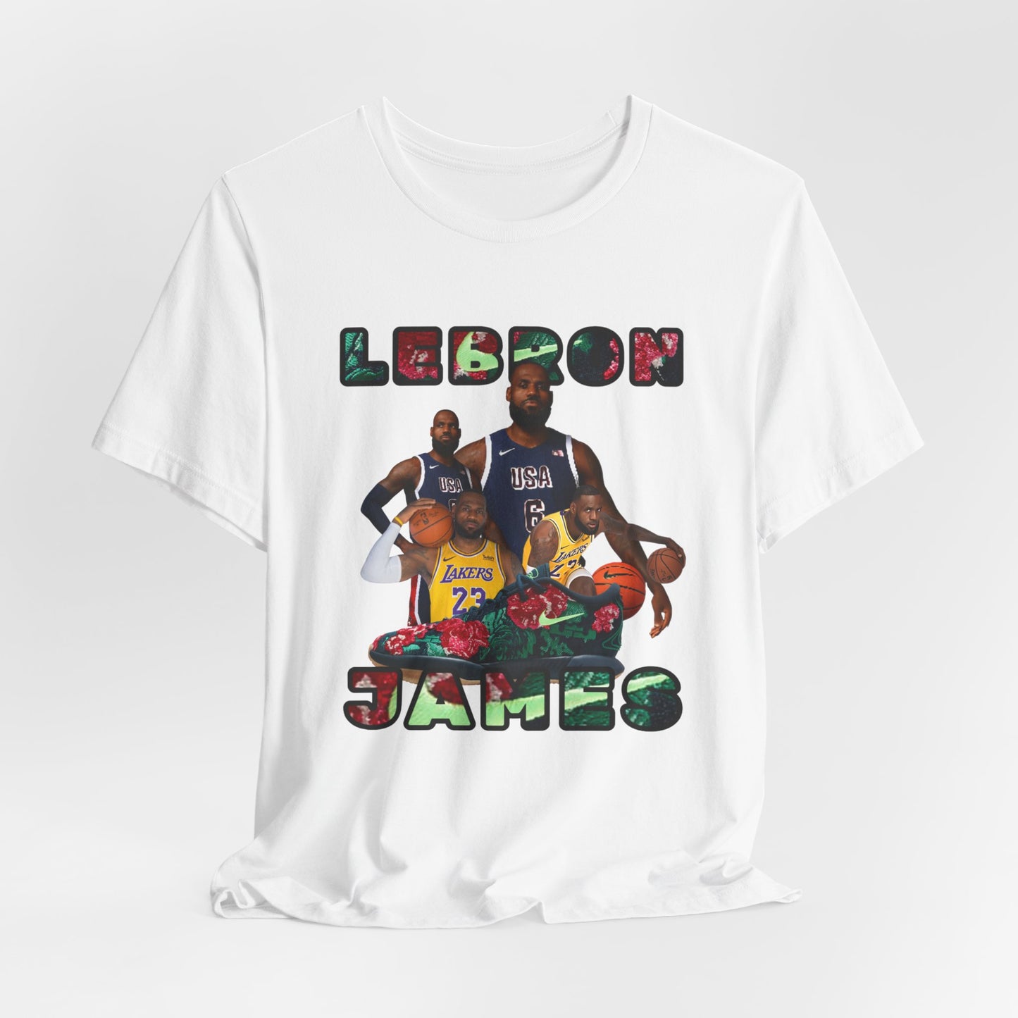 PURPLE Lebron Unisex Jersey Short Sleeve Tee