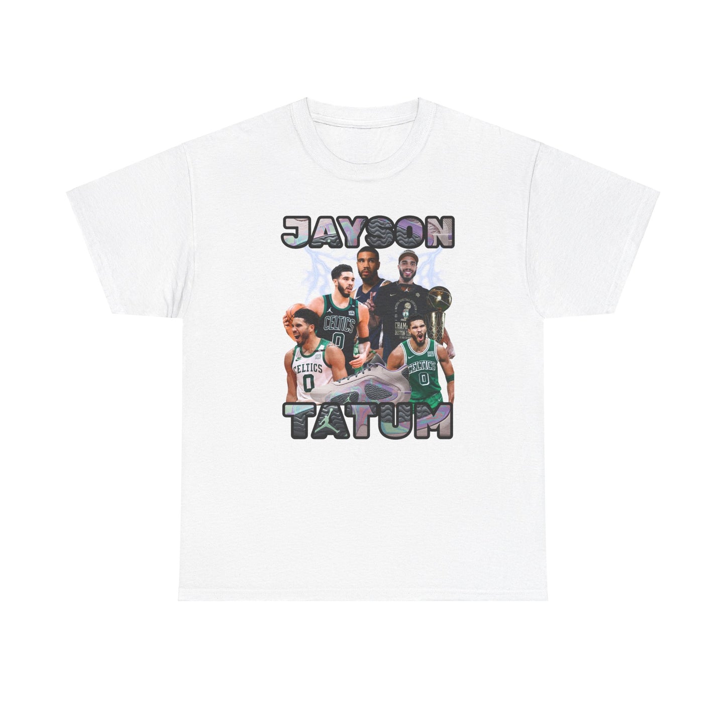 JAYSON Tatum 2 "Sidewalk Chalk" Basketball Shoes Tatum Unisex Heavy Cotton Tee