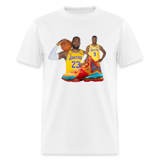 LEBRON JAMES  BRONNY Unisex Classic T-Shirt - white