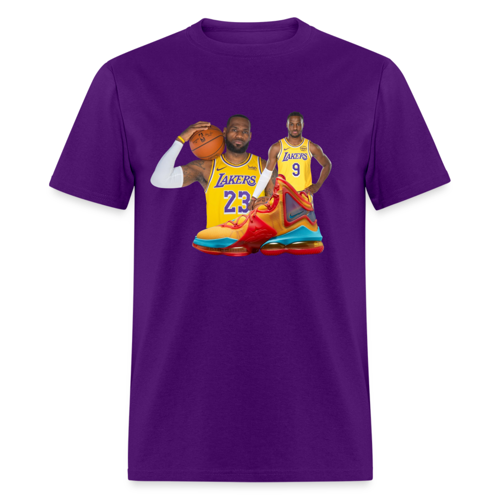 LEBRON JAMES  BRONNY Unisex Classic T-Shirt - purple