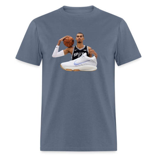 Victor Wembanyama Unisex Classic T-Shirt - denim