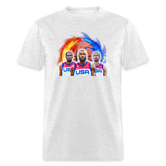 TEAM USA PARIS Unisex Classic T-Shirt - light heather gray