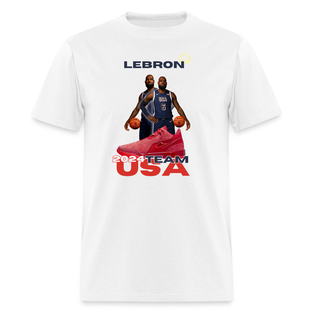LEBRON 2024 TEAM USA Unisex Classic T-Shirt - white
