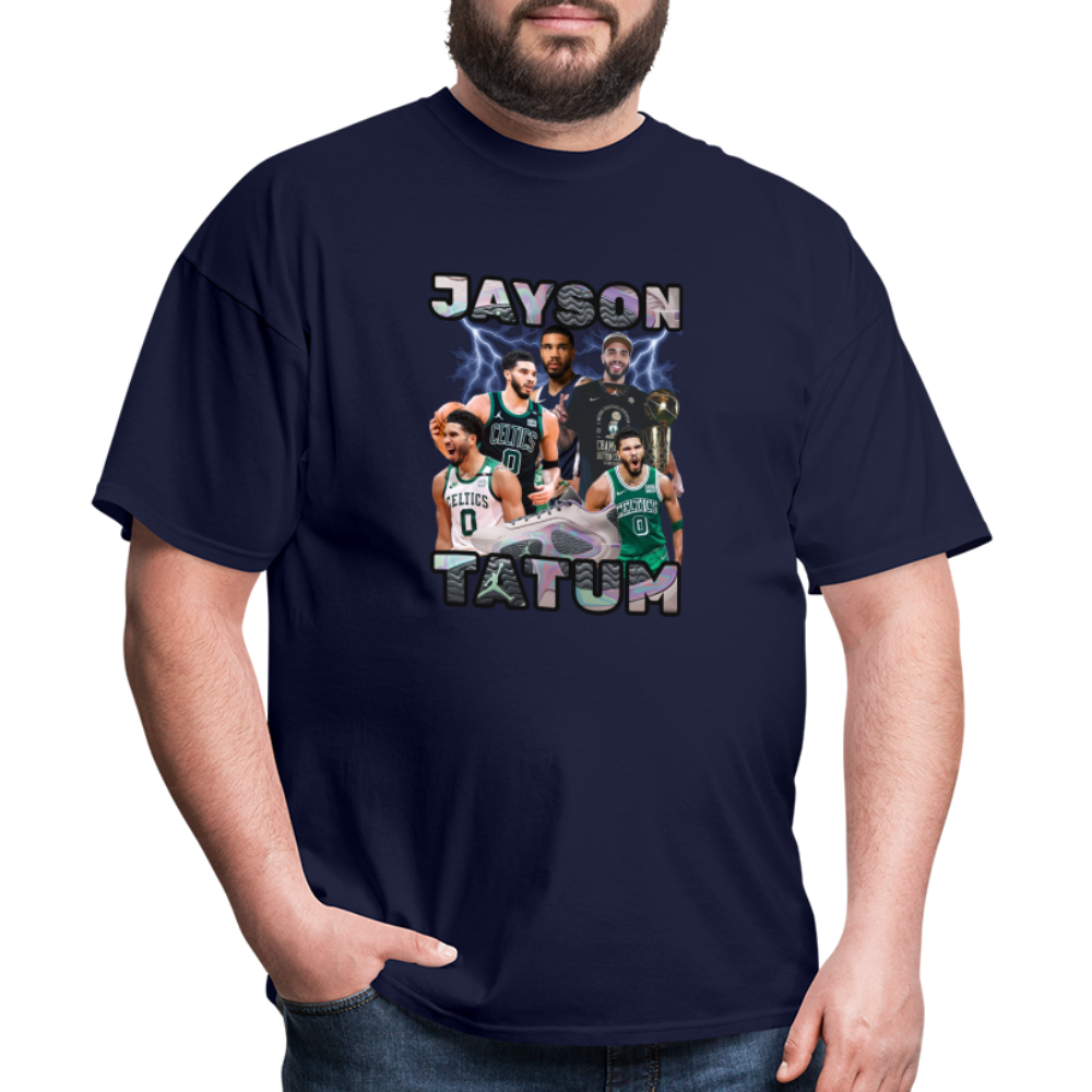 JAYSON TATUM Lighting Unisex Classic T-Shirt - navy