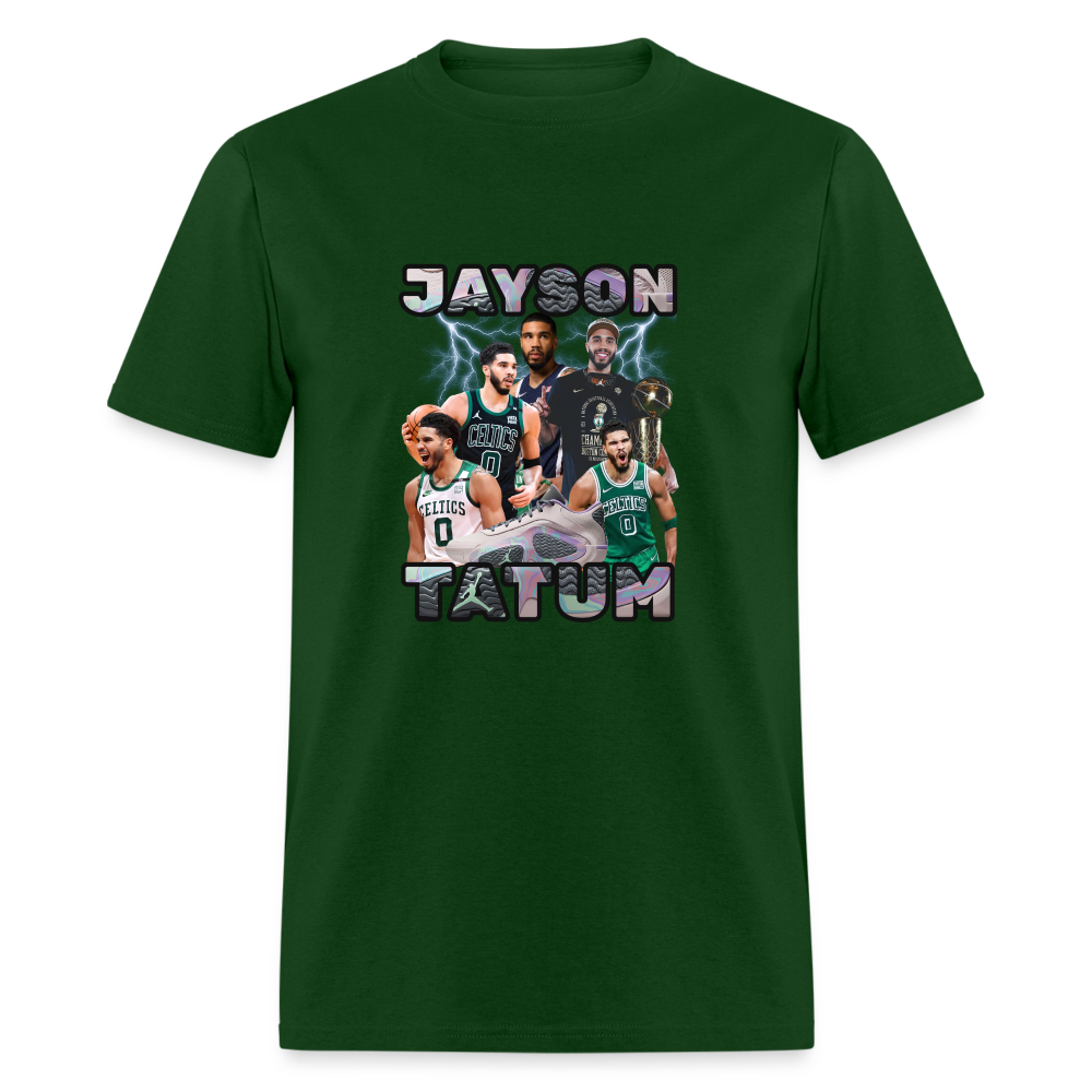 JAYSON TATUM Lighting Unisex Classic T-Shirt - forest green