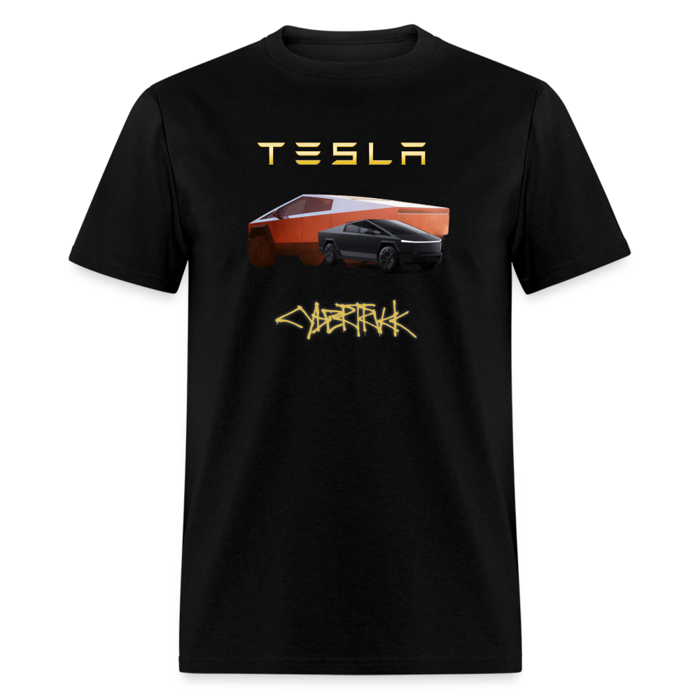 TESLA CYBER TRUCK shirt Elon Tesla shirt Tshirt Tesla Car Lover Gift Unisex  TeeUnisex Classic T-Shirt - black