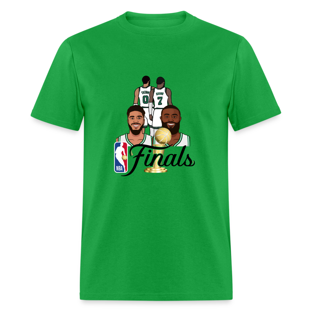Jayson Tatum Jaylen Brown NBA FINALs Unisex Classic T-Shirt - bright green