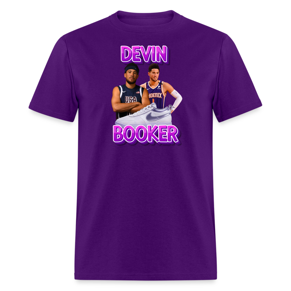 Devin Book Unisex Classic T-Shirt - purple