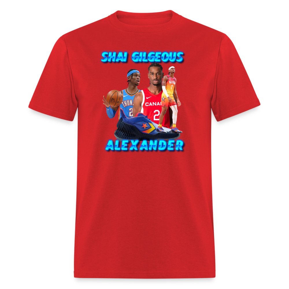 Shai G Unisex Classic T-Shirt - red