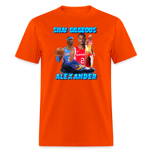 Shai G Unisex Classic T-Shirt - orange