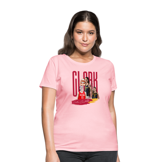 CAITLIN CLARK Women's T-Shirt - pink