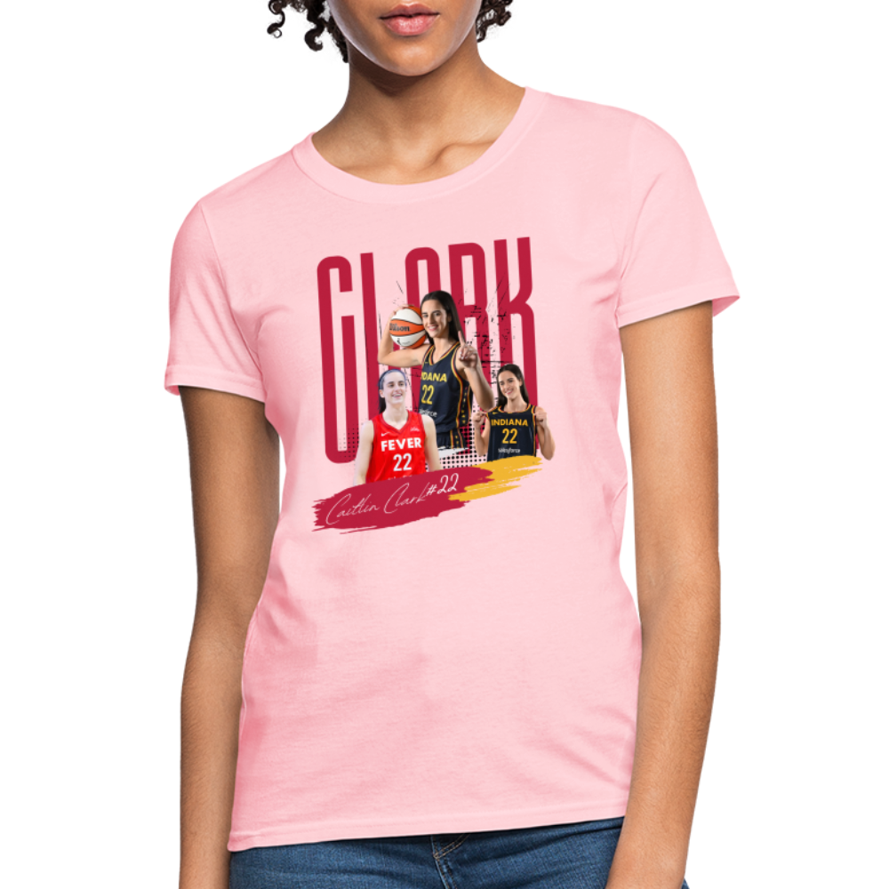 CAITLIN CLARK Women's T-Shirt - pink