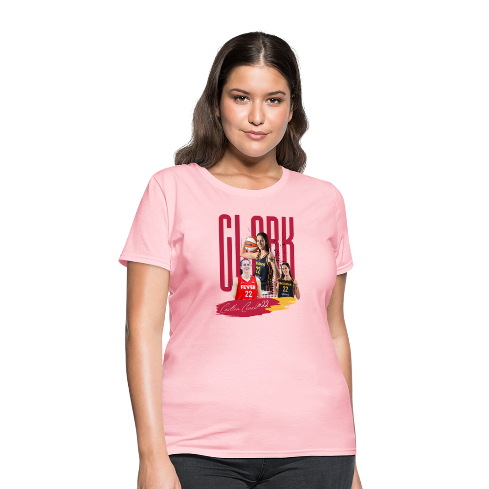 CAITLIN CLARK Women's T-Shirt - pink