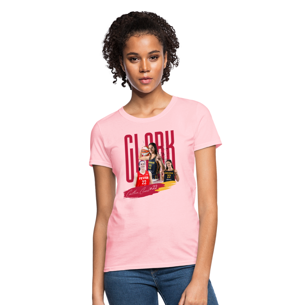 CAITLIN CLARK Women's T-Shirt - pink