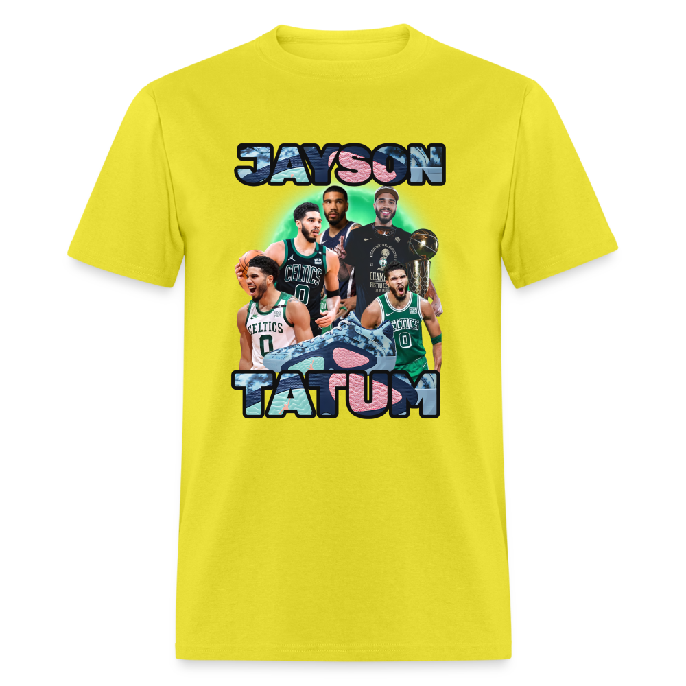 JAYSON TATUM GREEN LATERN DENIM Unisex Classic T-Shirt - yellow