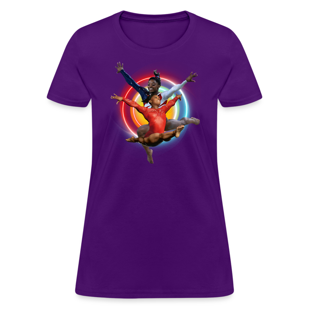 4 SIMONE BILES Women's T-Shirt - purple