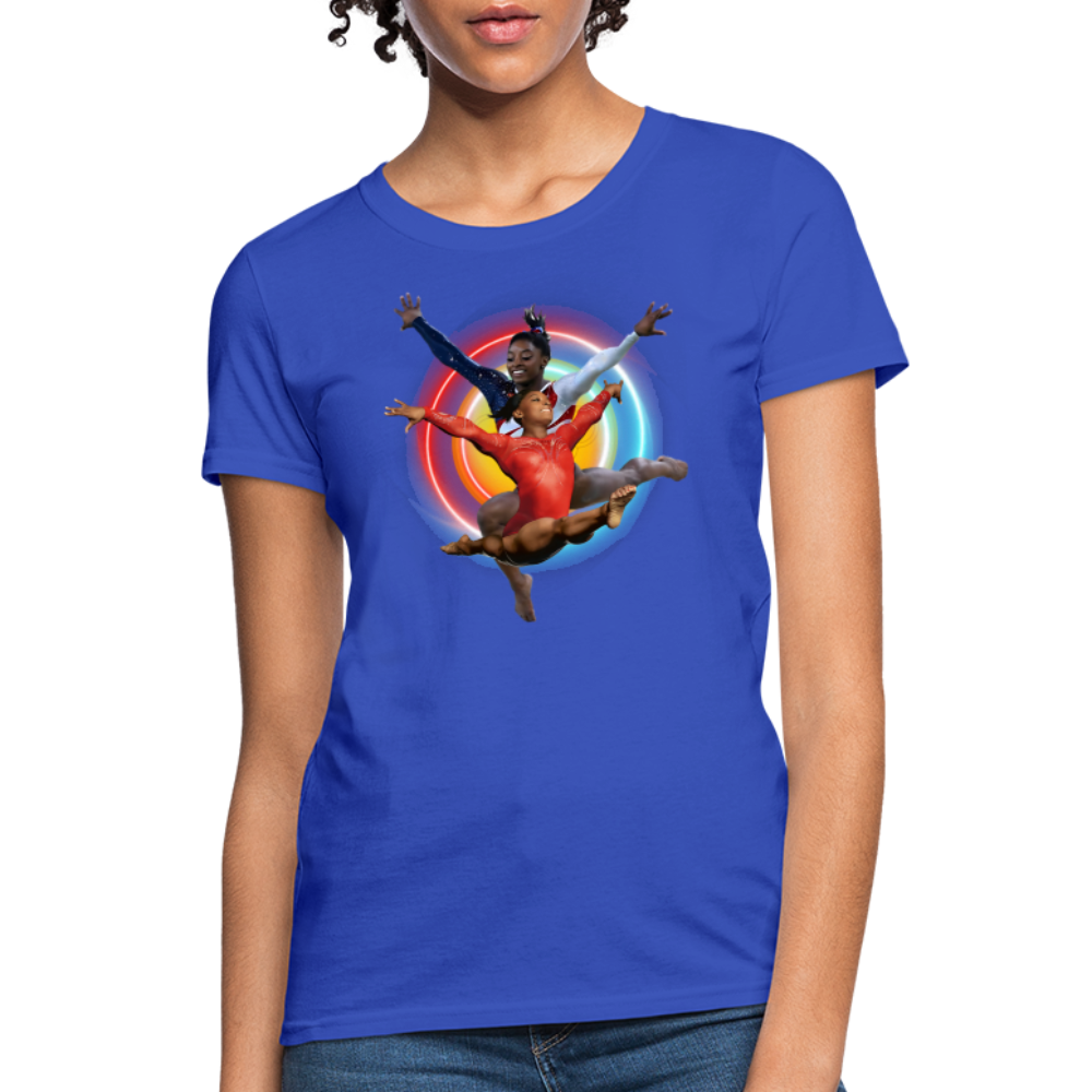 4 SIMONE BILES Women's T-Shirt - royal blue