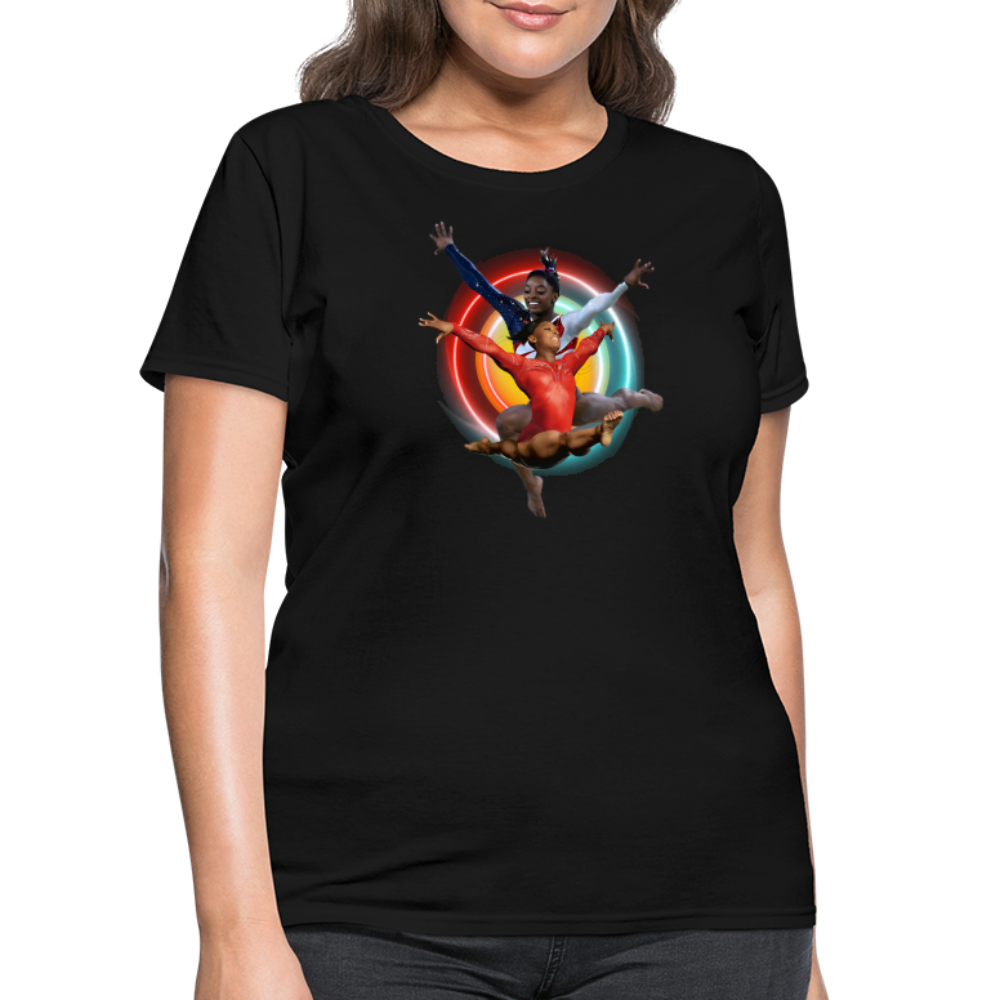 4 SIMONE BILES Women's T-Shirt - black