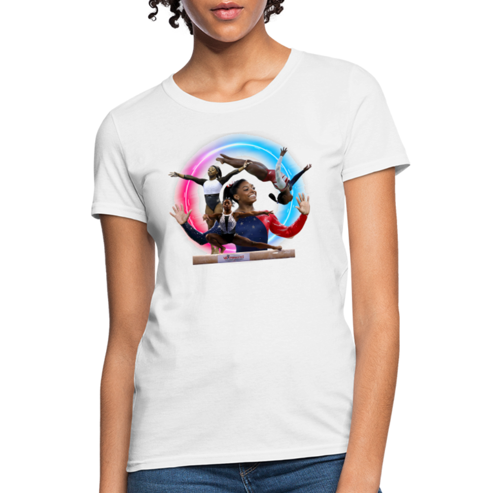 1 SIMONE BILESWomen's T-Shirt - white