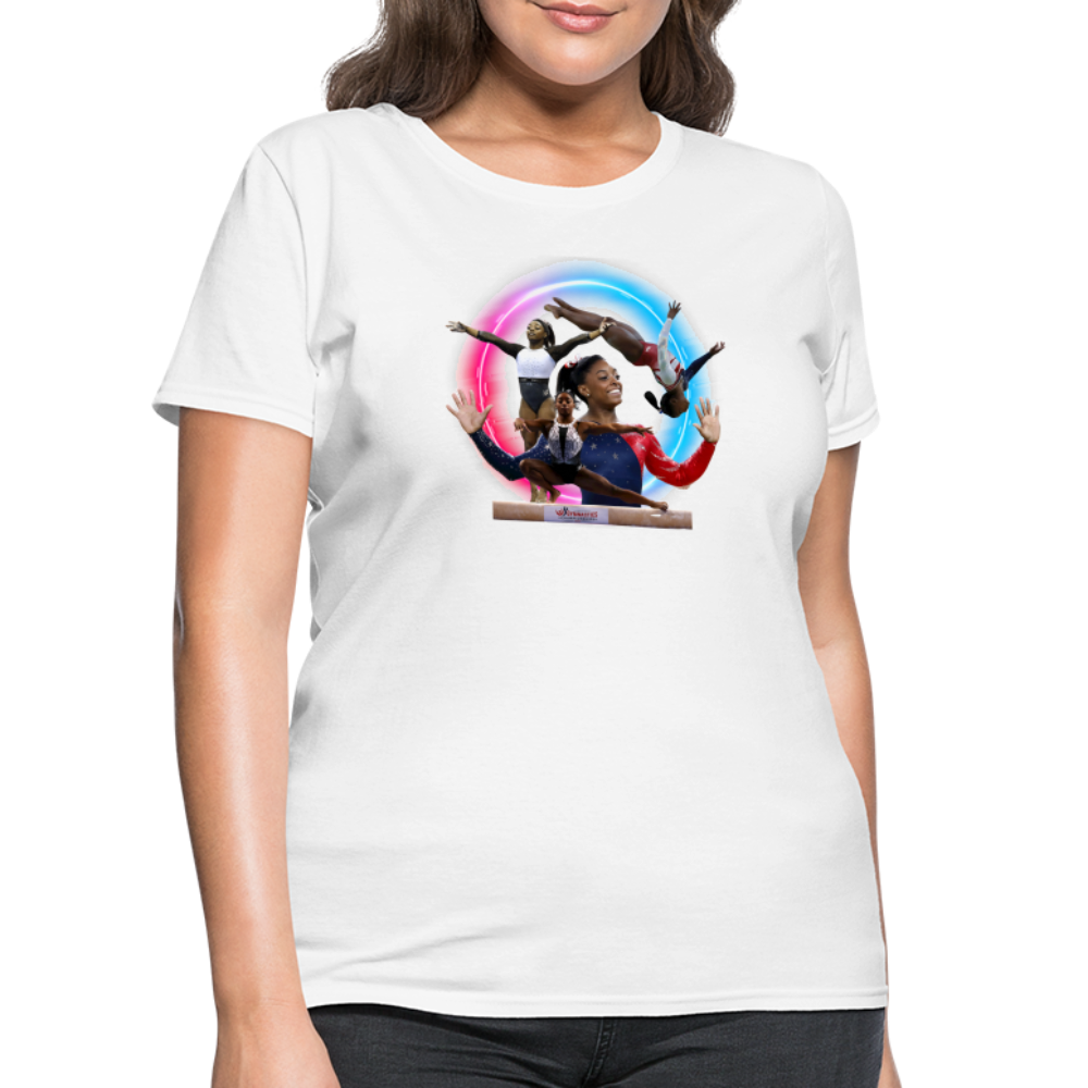 1 SIMONE BILESWomen's T-Shirt - white