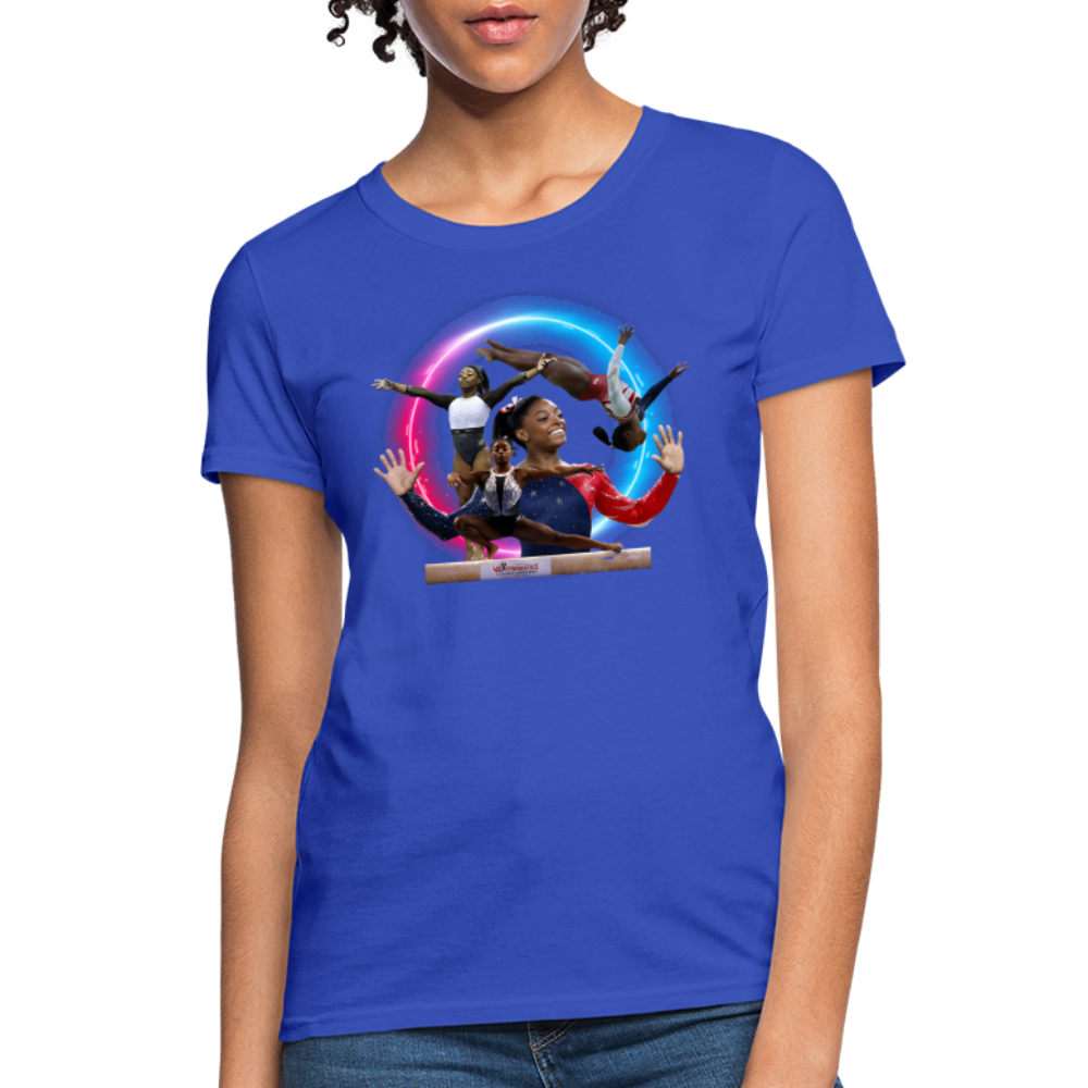 1 SIMONE BILESWomen's T-Shirt - royal blue