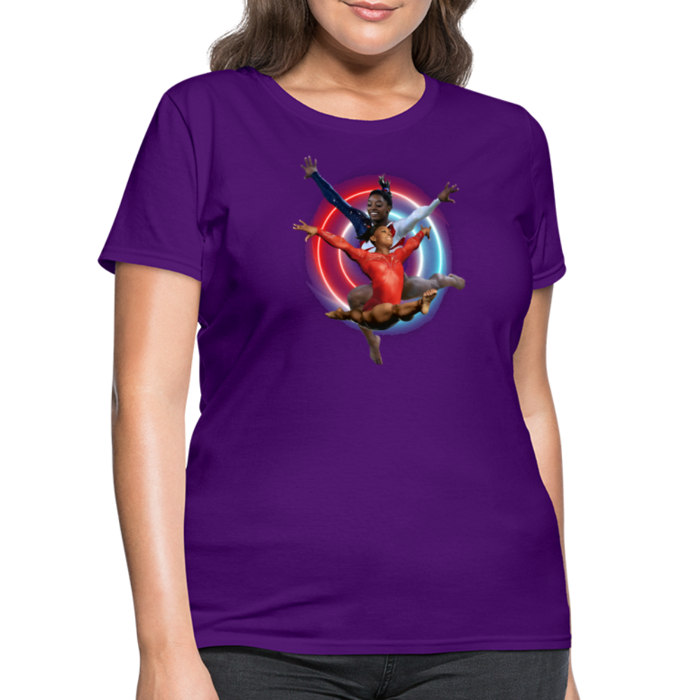 3 SIMONE BILESWomen's T-Shirt - purple